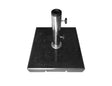 Patioslife Market Breeze™ | 40kg Granite Umbrella Base – Heavy-Duty Stability for Outdoor Umbrella - Black