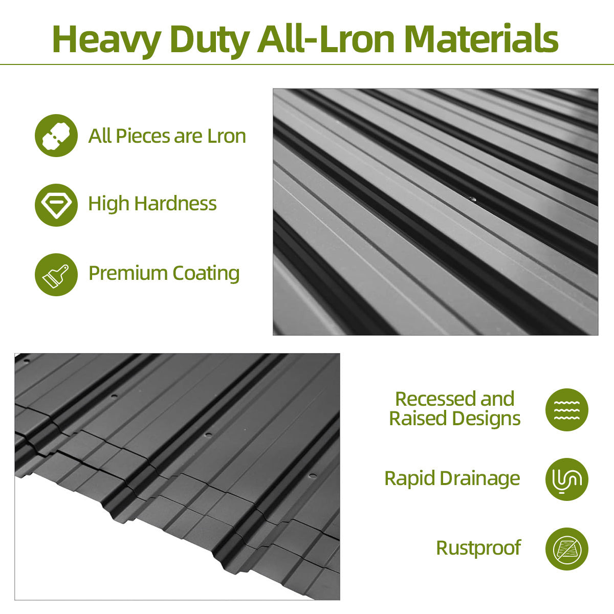 Patioslife Haven|Wall-Mounted Hardtop Gazebo – Heavy Duty Aluminum Pergola with Roof for Garden, Backyard, or Deck