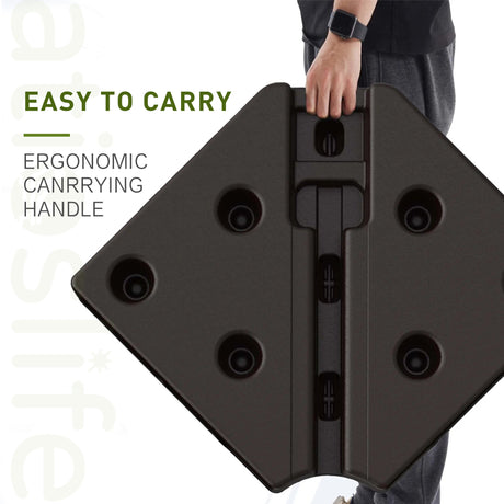 Patioslife 160kg Medium Base for Aegis Pro™ 10ft Round Cantilever Umbrella-4pcs