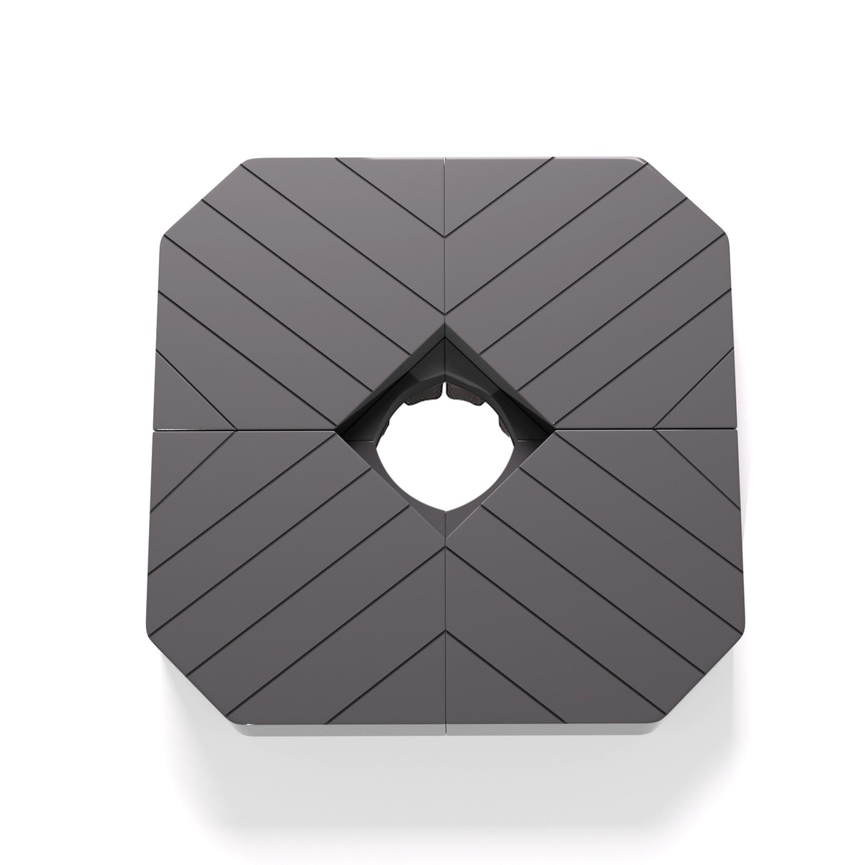 Patioslife 160kg Medium Base for Aegis Pro™ 10ft Round Cantilever Umbrella-4pcs