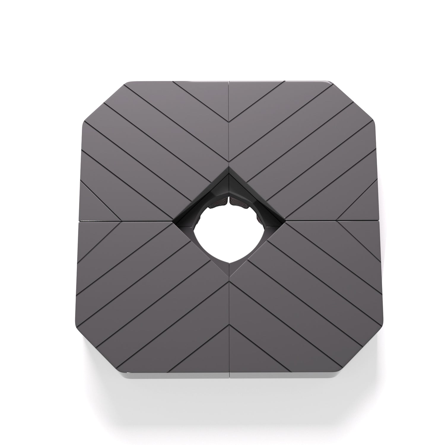 Patioslife 160kg Medium Base for Aegis Pro™ 10ft Round Cantilever Umbrella-4pcs