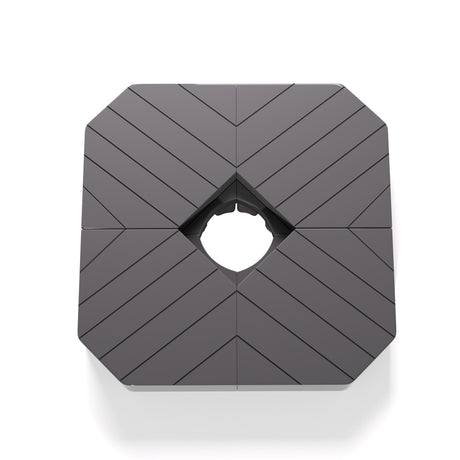 Patioslife 160kg Medium Base for Aegis Pro™ 10ft Round Cantilever Umbrella-4pcs