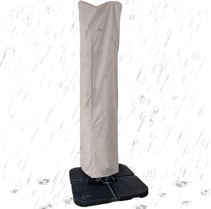 Patioslife™ | Waterproof Outdoor Umbrella Cover – Anti-UV, Easy to Store, Fits Curved Cantilever and Straight Pole Parasols