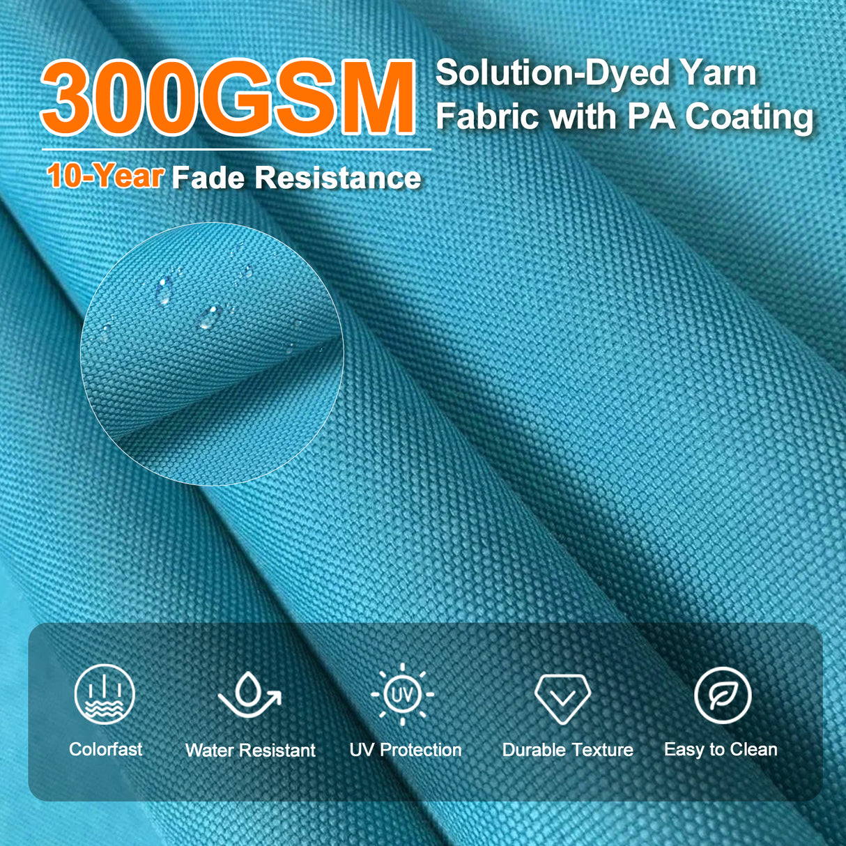 Patioslife Aegis Premium Cantilever Umbrella with Full-Rib LED Strip Lighting, Fibreglass Ribs, Powder-Coated Aluminium Pole— Luxury Garden & Patio Shade