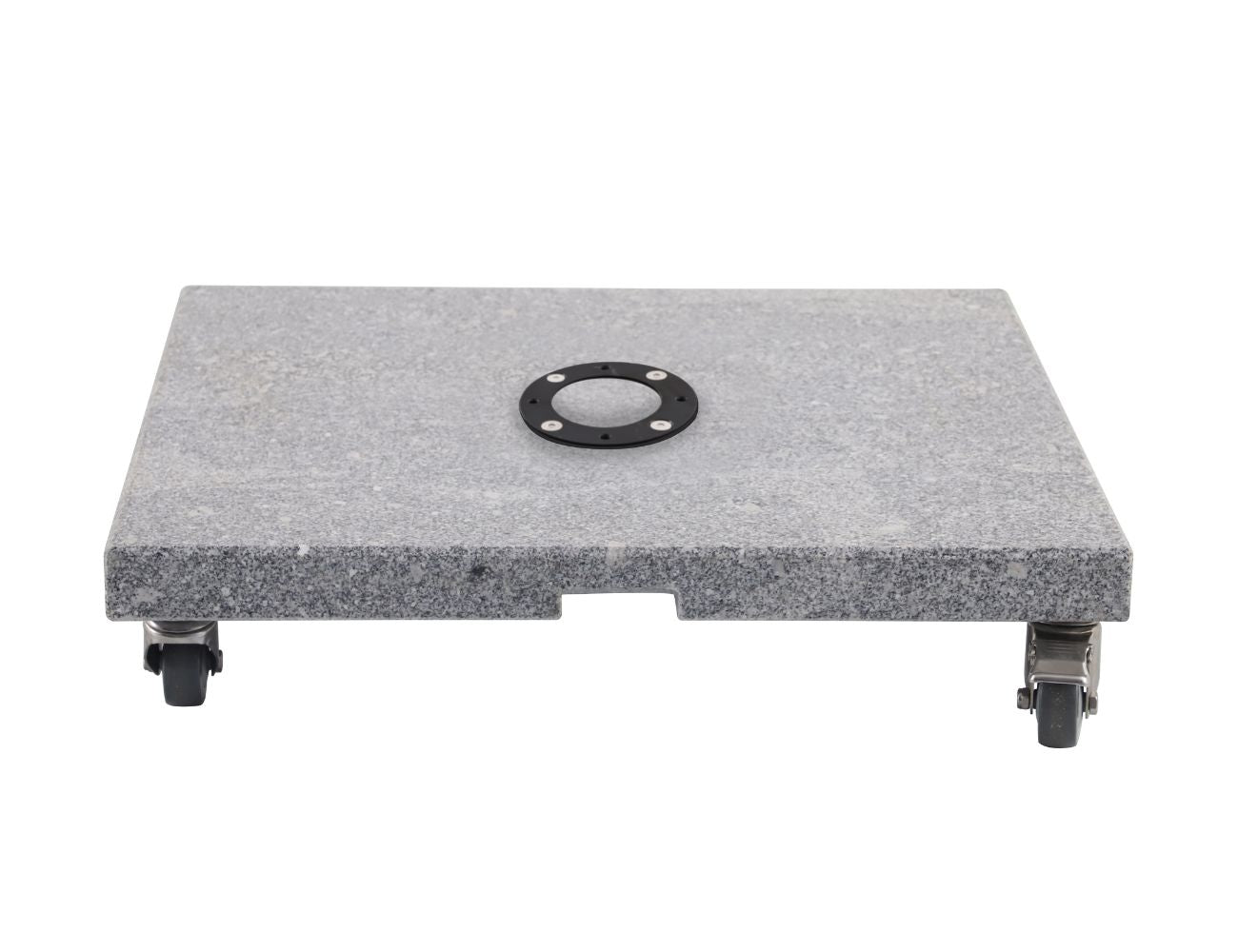 Patioslife | 100 kg Granite Umbrella Base – Ultra‑Heavy Stone Stability for Large Outdoor Umbrellas