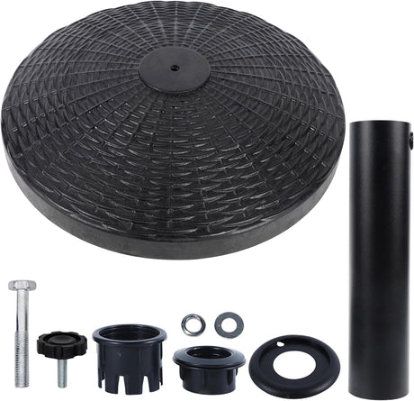 26.5 lbs Heavy Duty Patio Market Umbrella Base Stand for Market Breeze™ Series Umbrella