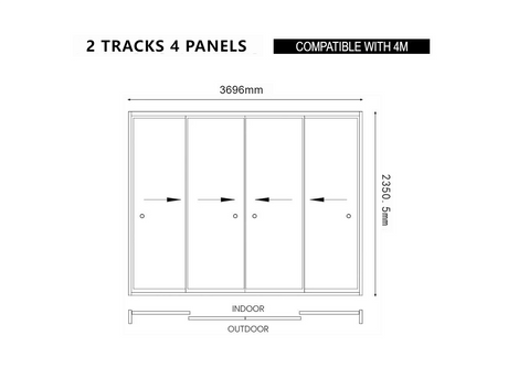 Patioslife Atlantic⢠| Freestanding Pergola with Glass Sliding Door ā Aluminium Outdoor Room for Patios, Gardens & Entertaining Spaces