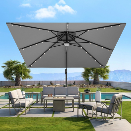 Weighted or Wheeled Base? Choosing a Stand for Your Cantilever Umbrella