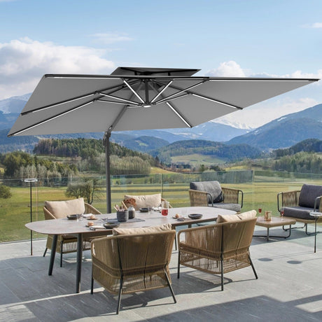 3 × 3 m or 3 × 4 m Cantilever Umbrella? A Size Guide for Australian Patios
