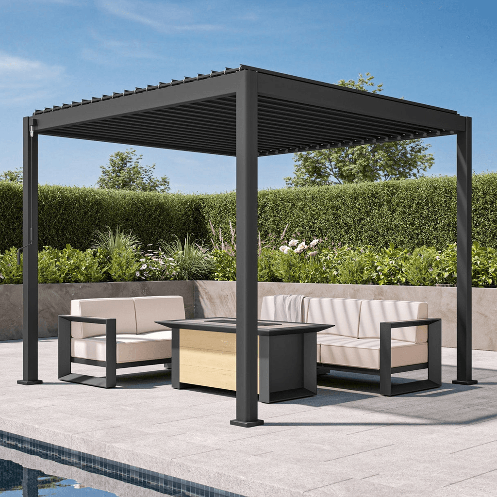 Best Pergola with Roof for Garden Shade: Retractable, Louvered and Metal Pergola Guide