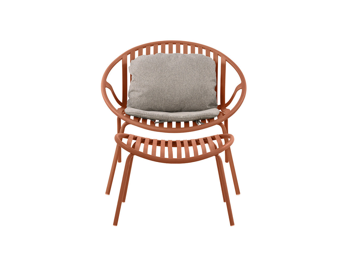 Patioslife Ample™ | Durable & Stylish Outdoor Armchair with Footrest – Ergonomic Comfort & Weather-Resistant for Patios, Balconies, Decks, Gardens, Poolside & Alfresco Spaces