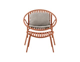 Patioslife Ample™ | Durable & Stylish Outdoor Armchair with Footrest – Ergonomic Comfort & Weather-Resistant for Patios, Balconies, Decks, Gardens, Poolside & Alfresco Spaces