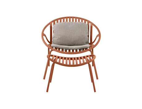 Patioslife Ample™ | Durable & Stylish Outdoor Armchair with Footrest – Ergonomic Comfort & Weather-Resistant for Patios, Balconies, Decks, Gardens, Poolside & Alfresco Spaces