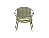 Patioslife Ample™ | Durable & Stylish Outdoor Armchair with Footrest – Ergonomic Comfort & Weather-Resistant for Patios, Balconies, Decks, Gardens, Poolside & Alfresco Spaces