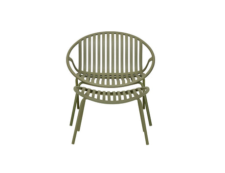 Patioslife Ample™ | Durable & Stylish Outdoor Armchair with Footrest – Ergonomic Comfort & Weather-Resistant for Patios, Balconies, Decks, Gardens, Poolside & Alfresco Spaces