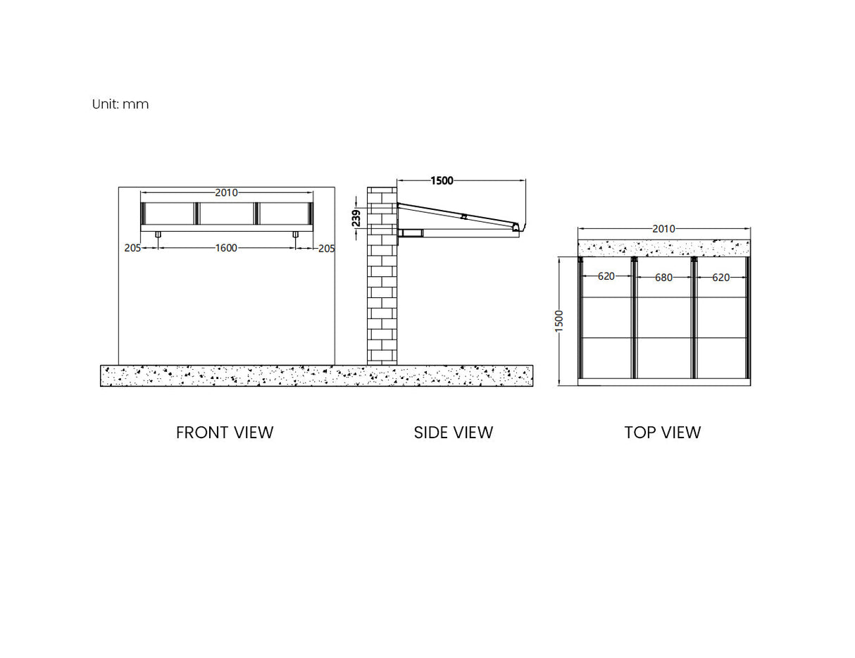 Patioslife™| City Window/Door Awning Canopy – Durable Weather Protection for Windows and Doors, Perfect for Homes, Offices, and Patios