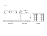 Patioslife™| City Window/Door Awning Canopy – Durable Weather Protection for Windows and Doors, Perfect for Homes, Offices, and Patios