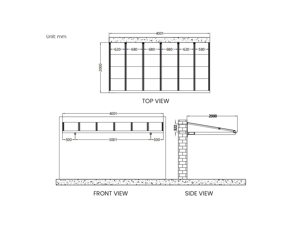 Patioslife™| City Window/Door Awning Canopy – Durable Weather Protection for Windows and Doors, Perfect for Homes, Offices, and Patios