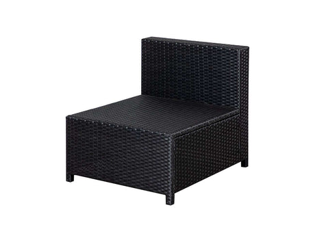 Patioslife™ | 5pc Outdoor PE Rattan Corner Sofa Set - Comfortable Seating, Weather-Resistant, Ideal for Patios, Gardens, and Backyards