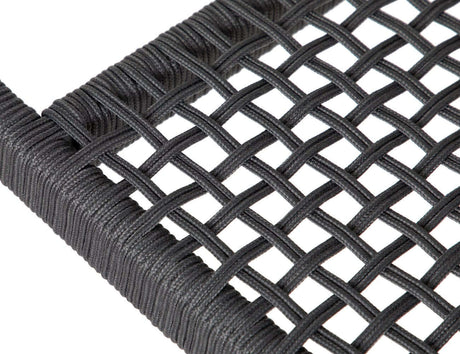 Patioslife™ | Aluminium and Rope Outdoor Patio Dining Chair – Modern Design, Comfortable and Durable, Perfect for Patios and Decks