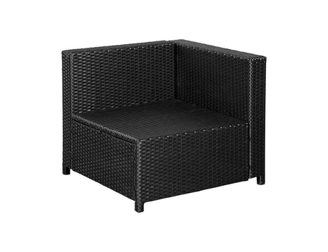 Patioslife™ | 5pc Outdoor PE Rattan Corner Sofa Set - Comfortable Seating, Weather-Resistant, Ideal for Patios, Gardens, and Backyards
