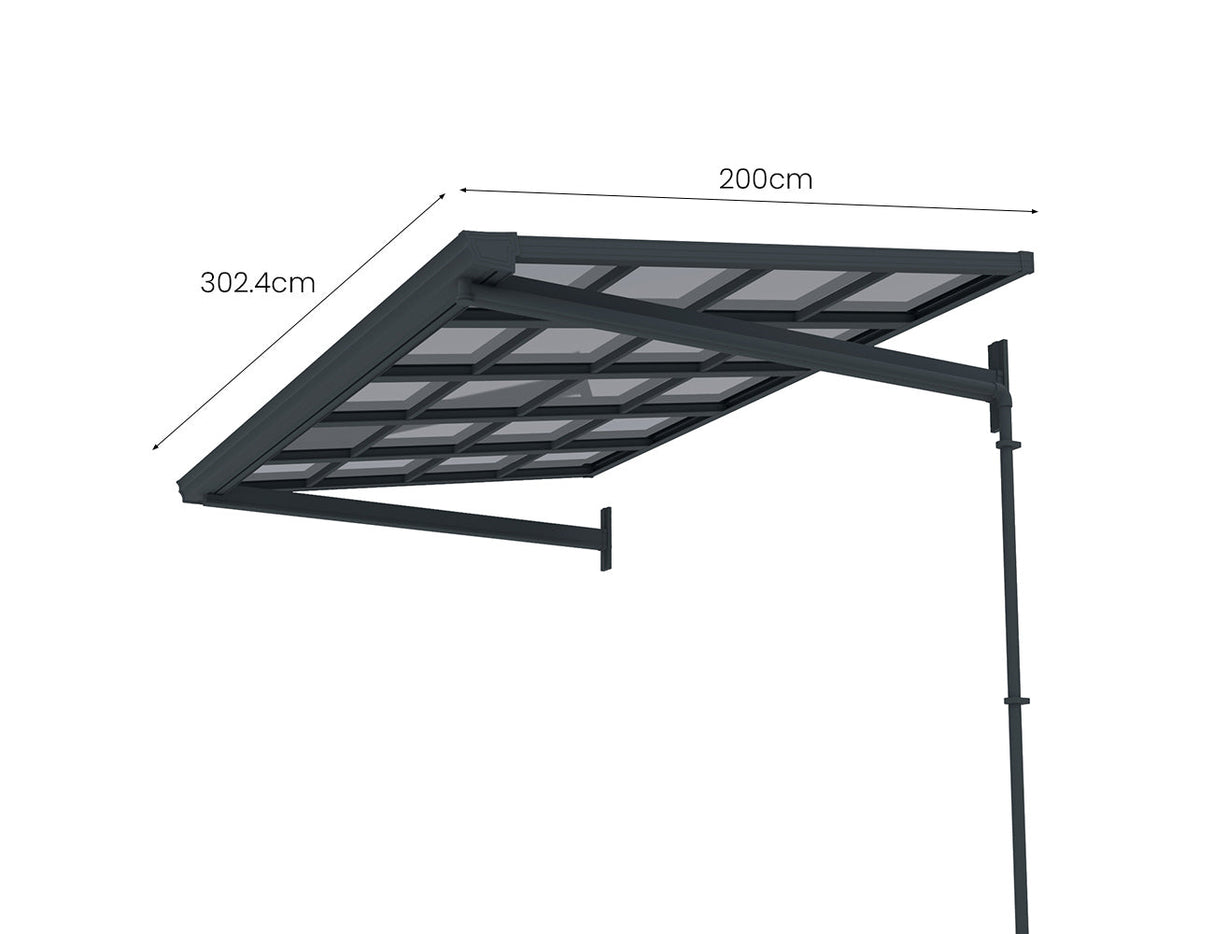 Patioslife™| City Window/Door Awning Canopy – Durable Weather Protection for Windows and Doors, Perfect for Homes, Offices, and Patios