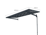 Patioslife™| City Window/Door Awning Canopy – Durable Weather Protection for Windows and Doors, Perfect for Homes, Offices, and Patios