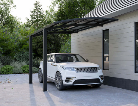 Patioslife | Single Carport 5.5m – All-Weather Aluminium Shelter for Cars, Driveways & Outdoor Spaces