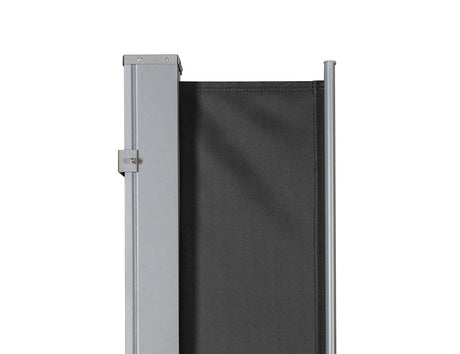 Patioslife | 2×3m Retractable Side Awning – Privacy & Wind Protection for Balconies, Patios & Backyards