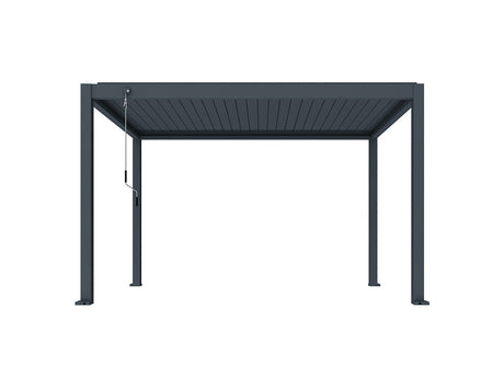 Patioslife Atlantic™ | Manual Freestanding Louvre Roof – All-Weather Aluminium Shelter for Decks, Patios & Poolsides