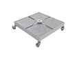 Patioslife Alabaster™ | 4m Round Cantilever Umbrella Compatible Granite Base - 209kg