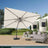 Cantilever umbrella,patioslife,Poolside,Outdoor Leisure Area,Outdoor Kitchen or Dining Area,Garden Pathway,Rooftop Terrace,Sun Shading & Light Contro,Space Definition,