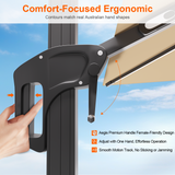 Patioslife Aegis Premium Cantilever Umbrella with LED Strip Lights, Fibreglass Ribs & Powder-Coated Aluminium Pole, Cover— Luxury Garden & Patio Shade
