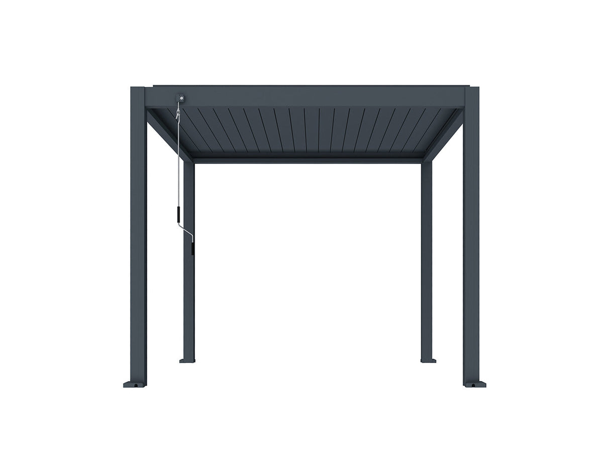Patioslife Atlantic™ | Manual Freestanding Louvre Roof – All-Weather Aluminium Shelter for Decks, Patios & Poolsides
