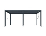 Patioslife Atlantic™ | Manual Freestanding Louvre Roof – All-Weather Aluminium Shelter for Decks, Patios & Poolsides