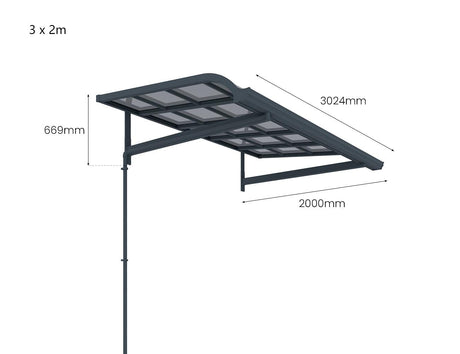 Patioslife™| Country Window/Door Awning Canopy Collection – Durable Weather Protection with Stylish Design for Homes, Patios, and Gardens