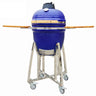 Patioslife™ | Ceramic Charcoal Grill with Bonus Accessory Pack – Versatile Cooking, Ideal for Backyard BBQs and Outdoor Gatherings