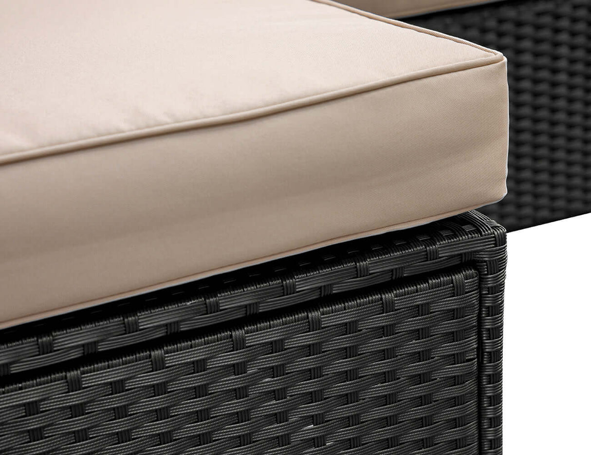 Patioslife™ | 7pc Outdoor Lounge Sofa Set - Comfortable Seating, Weather-Resistant, Ideal for Patios, Gardens, and Backyards