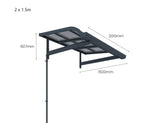 Patioslife™| Country Window/Door Awning Canopy Collection – Durable Weather Protection with Stylish Design for Homes, Patios, and Gardens