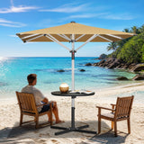 Patioslife Outdoor Umbrella — Square & Round | Heavy-Duty Aluminium Pole, Double-Vented Canopy | 2.7m, 3m & 3.35m