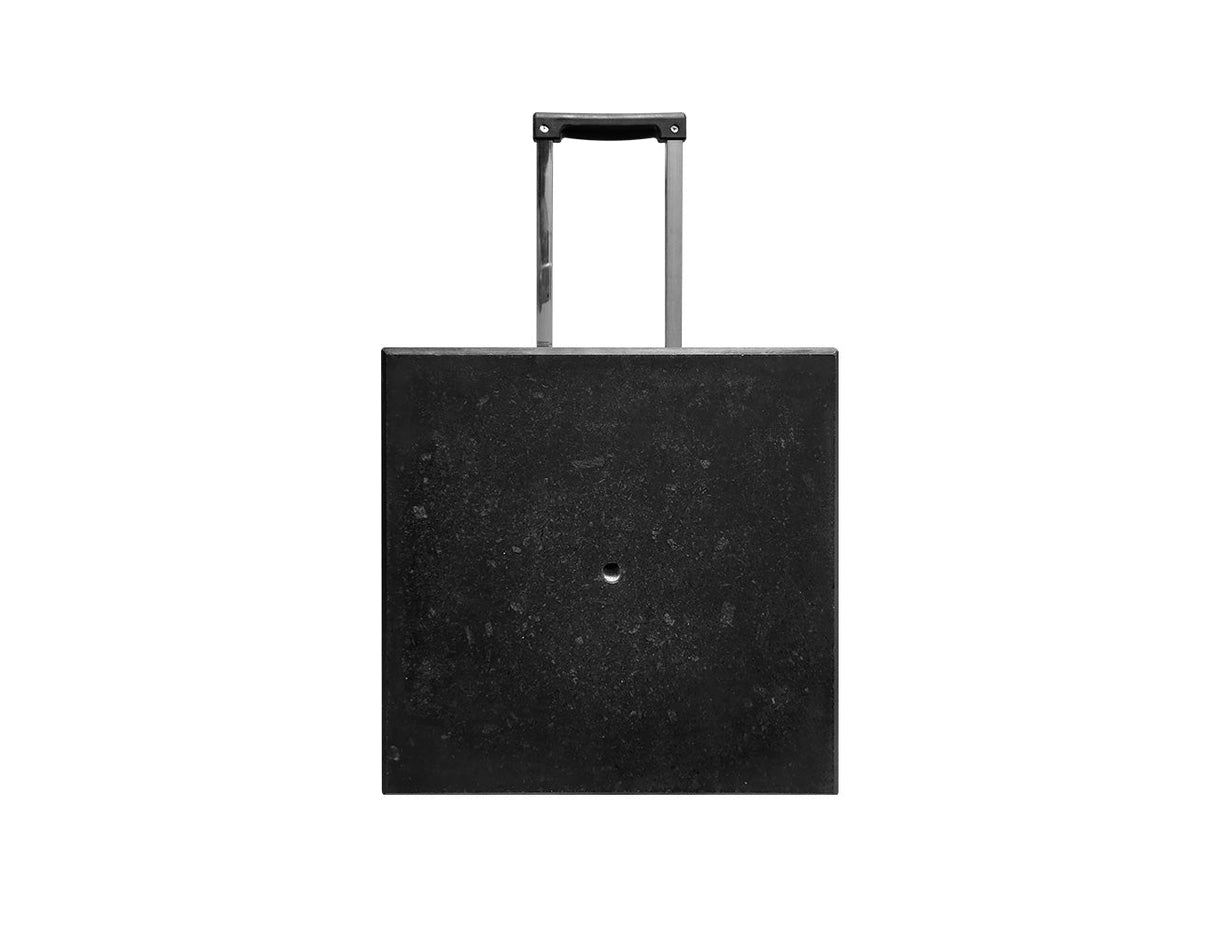 Patioslife Market Breeze™ | 30kg Granite Umbrella Base – Heavy-Duty Stability for Outdoor Umbrella - Black
