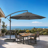 Patioslife Heavy Duty 3.0M Cantilever Umbrella with Base – Premium Outdoor Shade for Patio, Alfresco & Backyard Living