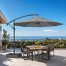 Patioslife Heavy Duty 3.0M Cantilever Umbrella with Base – Premium Outdoor Shade for Patio, Alfresco & Backyard Living