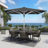 Patioslife Outdoor Umbrella — Square & Round | Heavy-Duty Aluminium Pole, Double-Vented Canopy | 2.7m, 3m & 3.35m