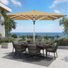 Patioslife Outdoor Umbrella — Square & Round | Heavy-Duty Aluminium Pole, Double-Vented Canopy | 2.7m, 3m & 3.35m