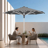 Patioslife Outdoor Umbrella — Square & Round | Heavy-Duty Aluminium Pole, Double-Vented Canopy | 2.7m, 3m & 3.35m