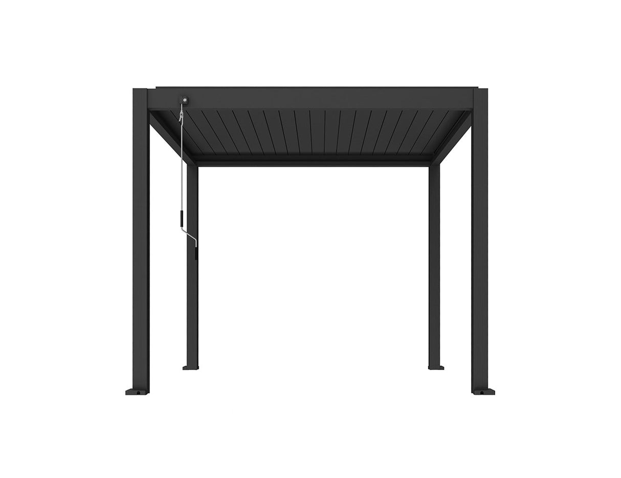 Patioslife Atlantic™ | Manual Freestanding Louvre Roof – All-Weather Aluminium Shelter for Decks, Patios & Poolsides