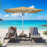 Patioslife Outdoor Umbrella — Square & Round | Heavy-Duty Aluminium Pole, Double-Vented Canopy | 2.7m, 3m & 3.35m