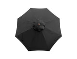 Patioslife Market Breeze™ | 2.7m Round Market Umbrella – UV-Resistant Shade for Patios, Balconies & Poolsides
