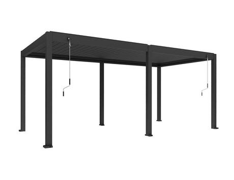 Patioslife  Manual Freestanding Louvre RoofPatioslife Atlantic™ | Manual Freestanding Louvre Roof – All-Weather Aluminium Shelter for Decks, Patios & Poolsides